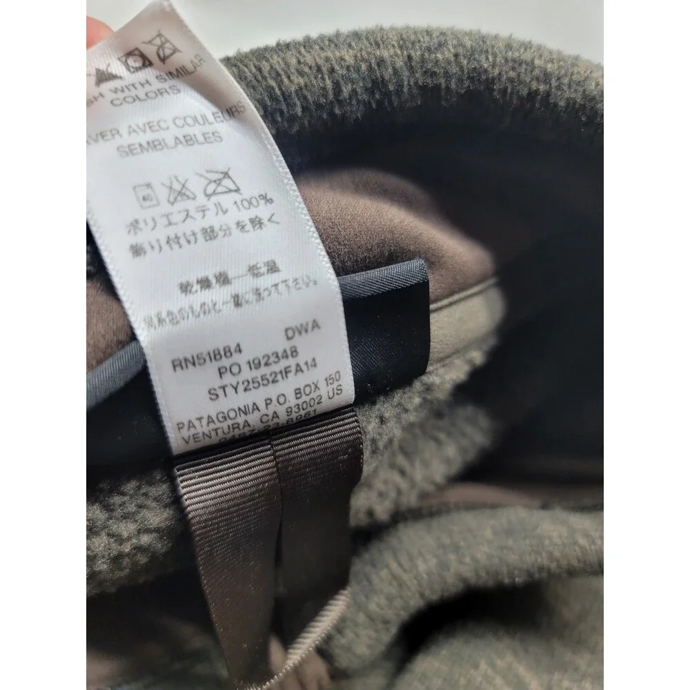 Patagonia Better Sweater Mens XL 1/4 Zip Fleece Pullover Jacket Brown 25521 - Picture 9 of 11
